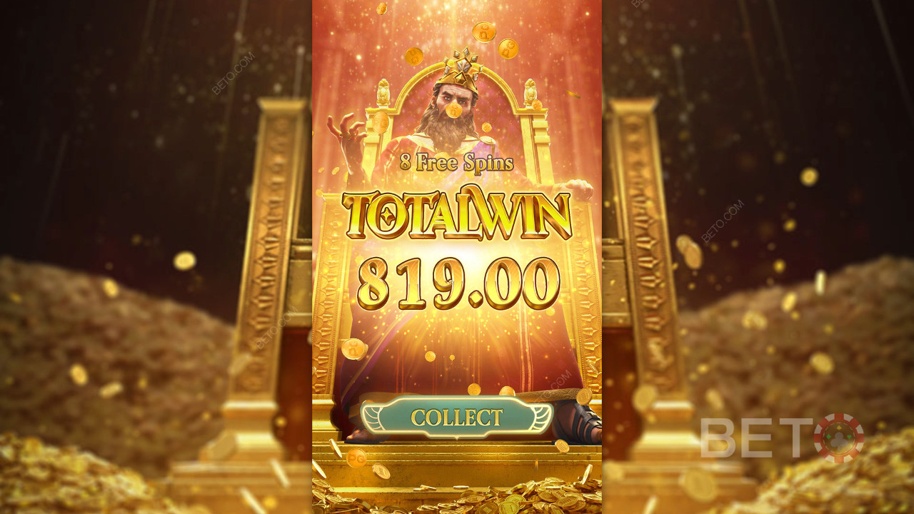 รับรางวัล 2,318x ของการเดิมพันของคุณในสล็อตออนไลน์ Midas Fortune!