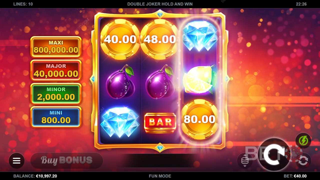รีวิว Double Joker Hold and Win จาก BETO Slots