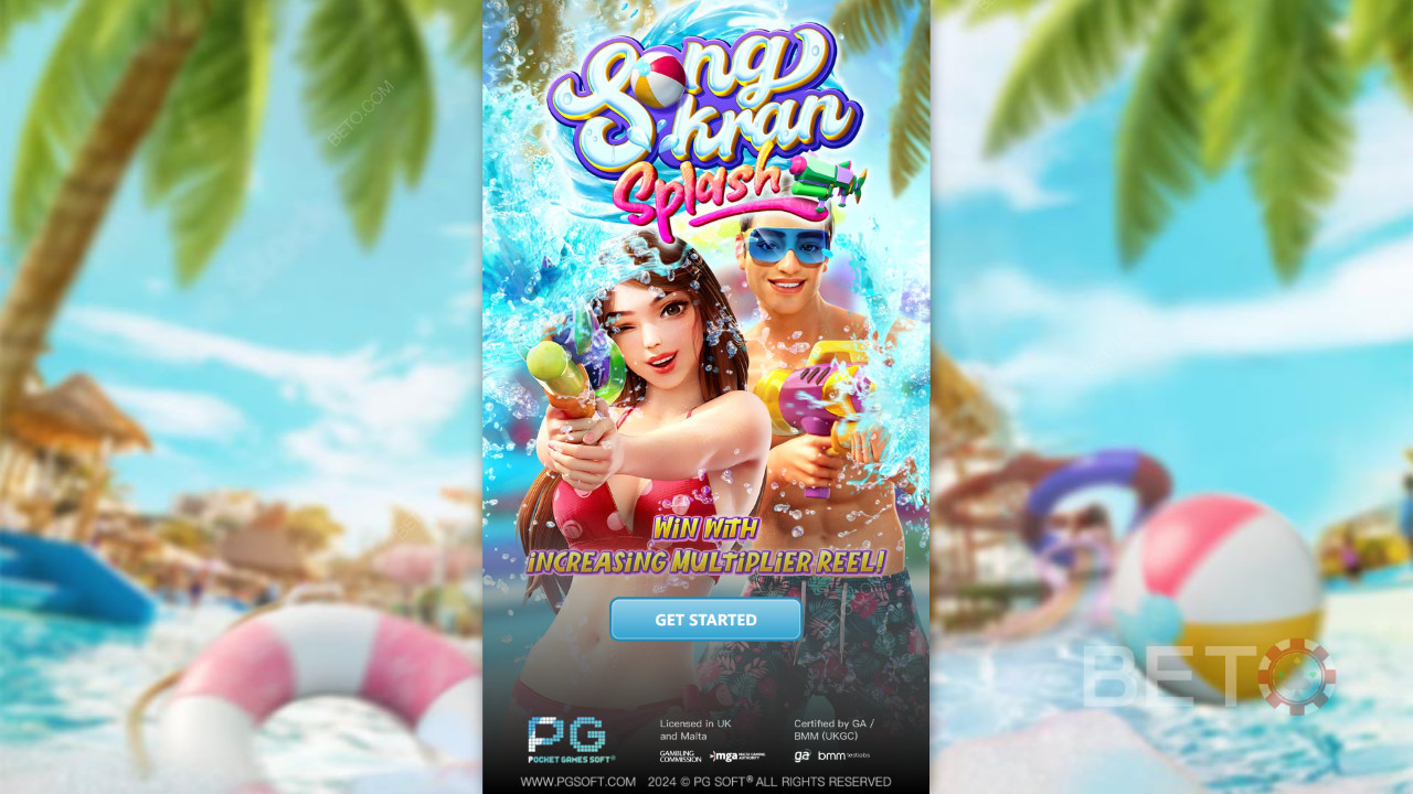 วิธีเล่นเกม Songkran Splash ของ PG Soft