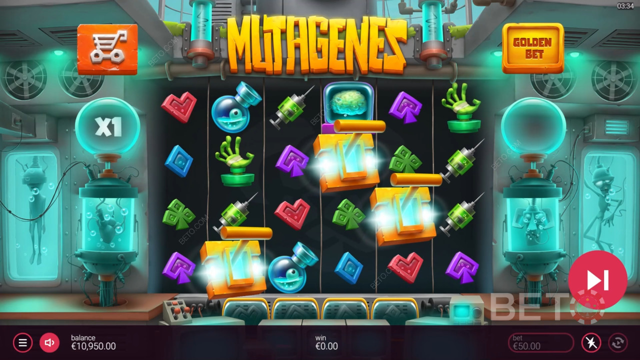 รีวิว Mutagenes โดย BETO Slots