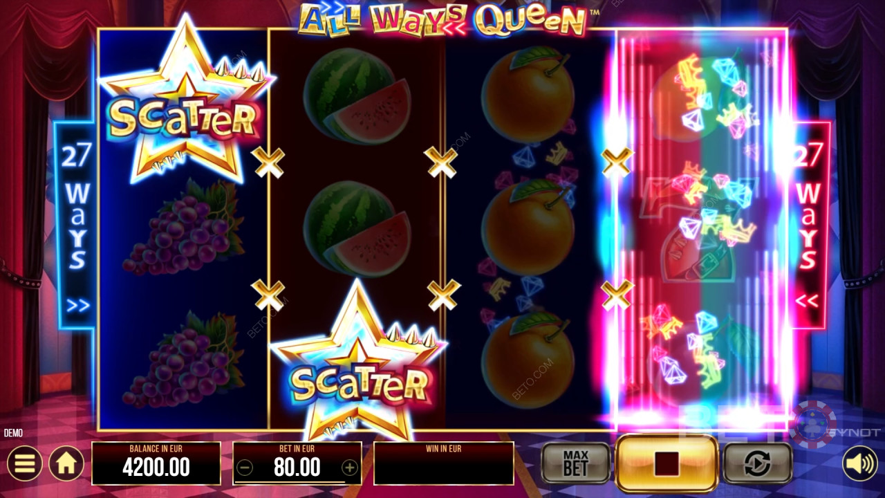 รีวิว All Ways Queen โดย BETO Slots
