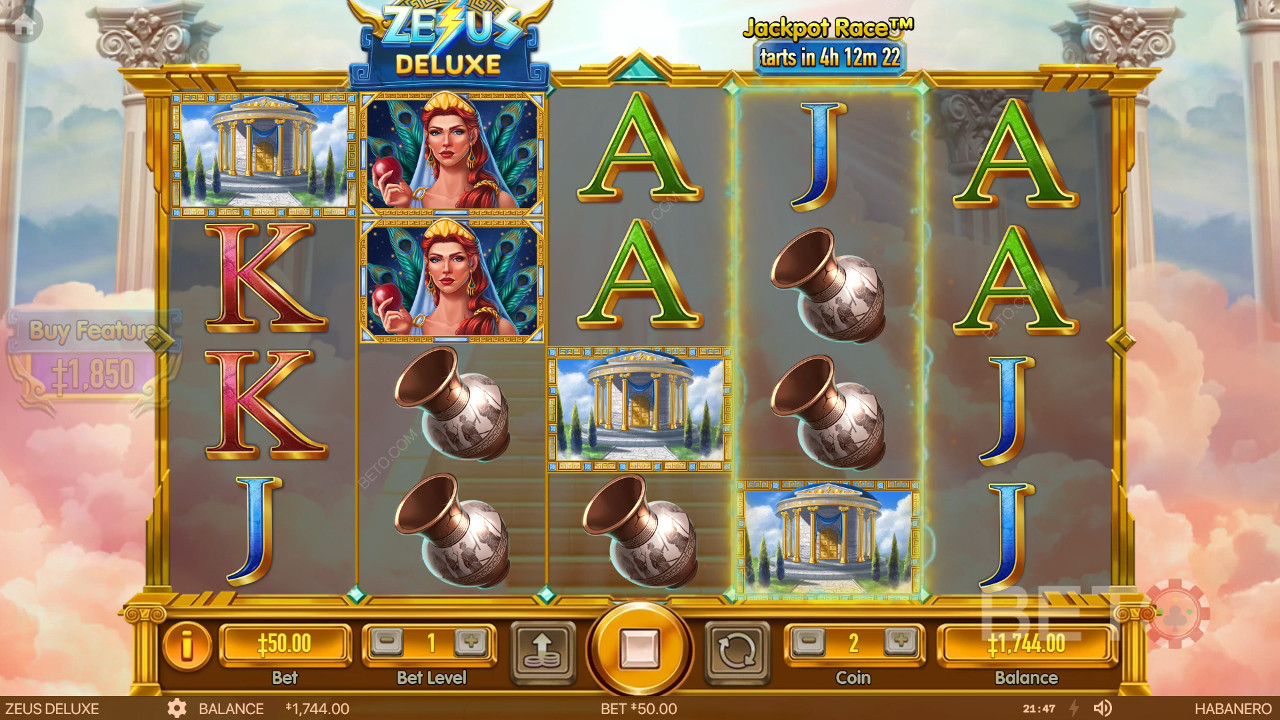 รีวิว Zeus Deluxe โดย BETO Slots