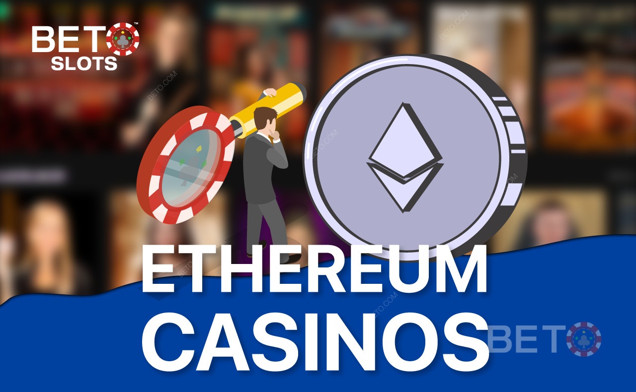 คาสิโน Ethereum (ETH) ที่ดีที่สุดพร้อมการจ่ายเงินทันที