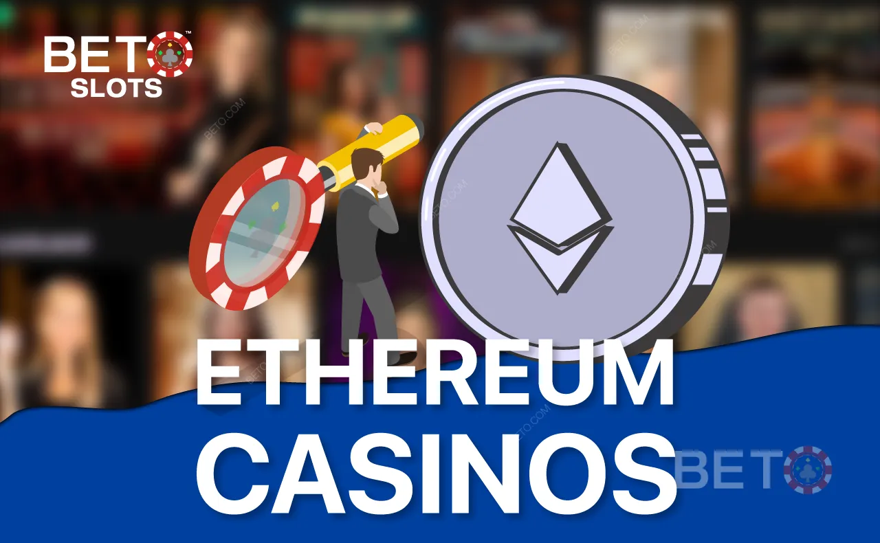 คาสิโน Ethereum (ETH) ที่ดีที่สุดพร้อมการจ่ายเงินทันที