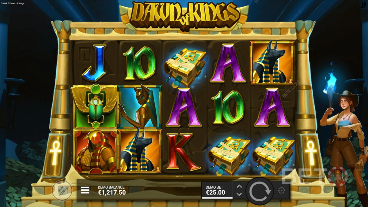 รีวิว Dawn of Kings โดย BETO Slots