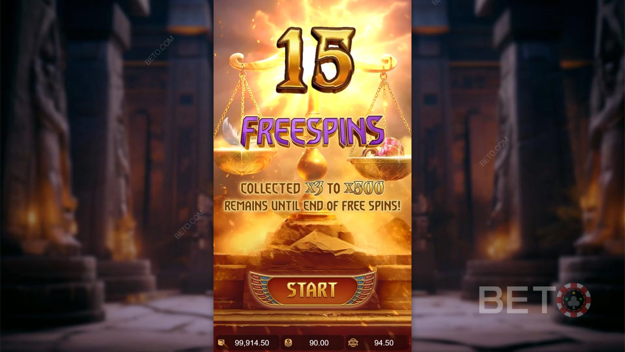 รับรางวัล 10,000 เท่าของการเดิมพันของคุณในสล็อตวิดีโอ Anubis Wrath!