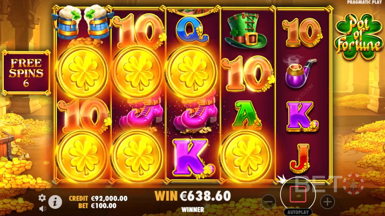 วิธีเล่น Pot of Fortune ของ Pragmatic Play