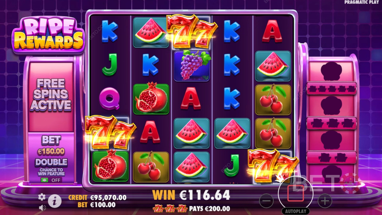 รีวิว Ripe Rewards โดย BETO Slots