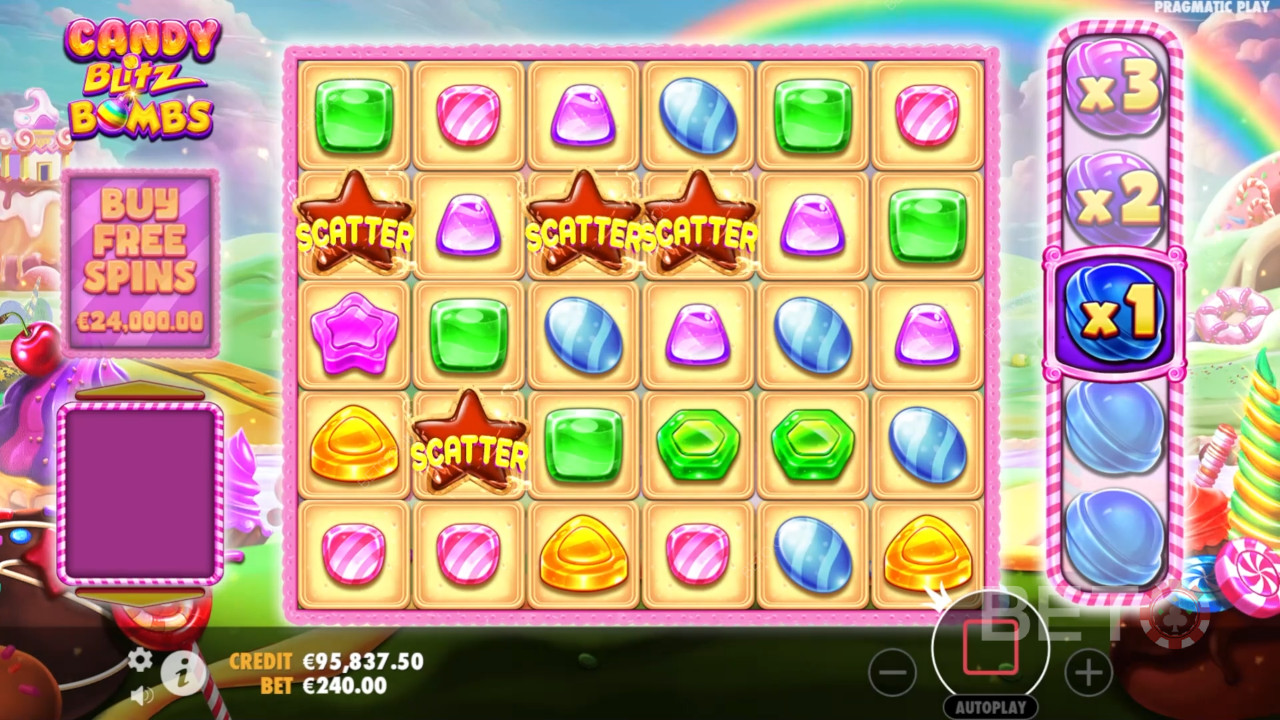 วิธีเล่น Candy Blitz Bombs ของ Pragmatic Play