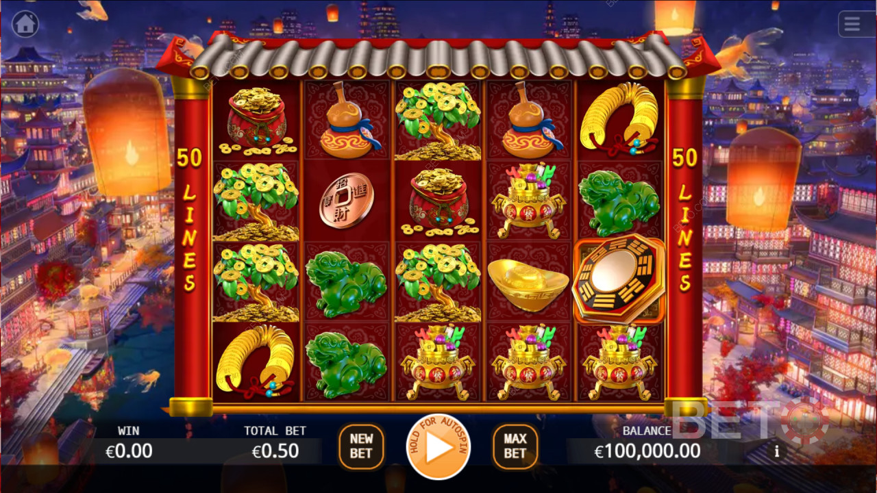 รับชัยชนะ 419x จากการเดิมพันของคุณในสล็อตแมชชีน Lucky God!