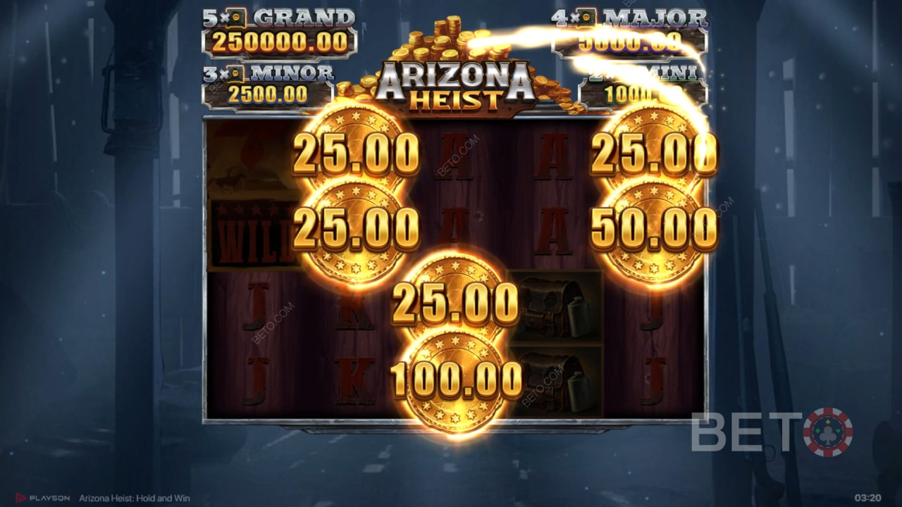 รีวิว Arizona Heist โดย BETO Slots