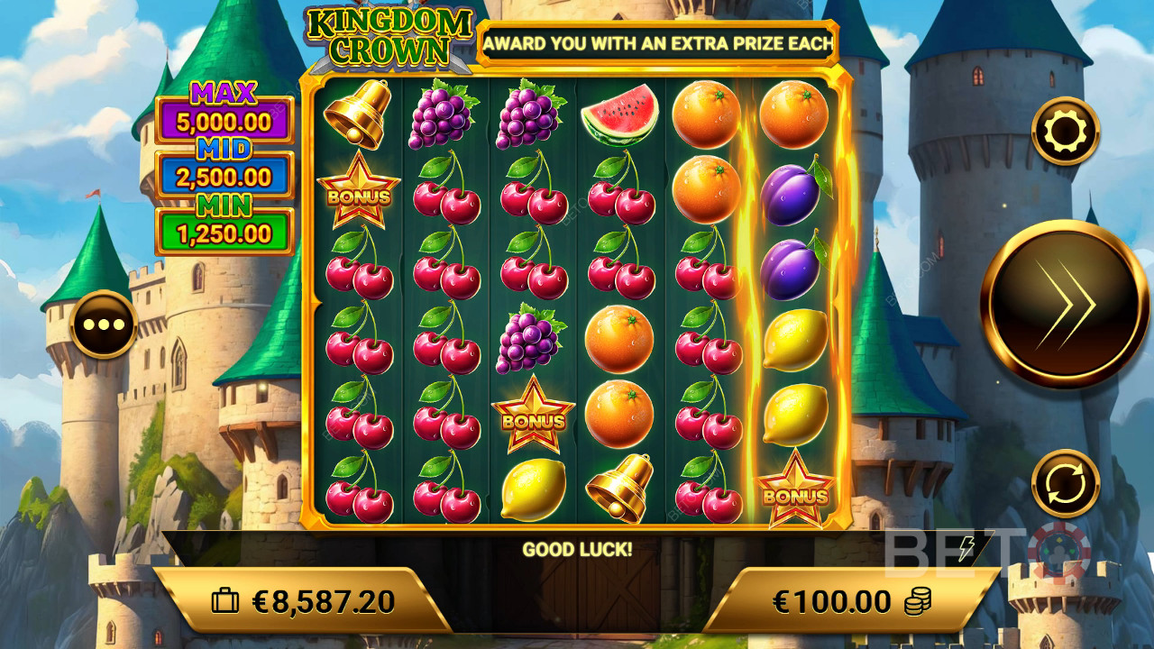 รีวิว Kingdom Crown โดย BETO Slots