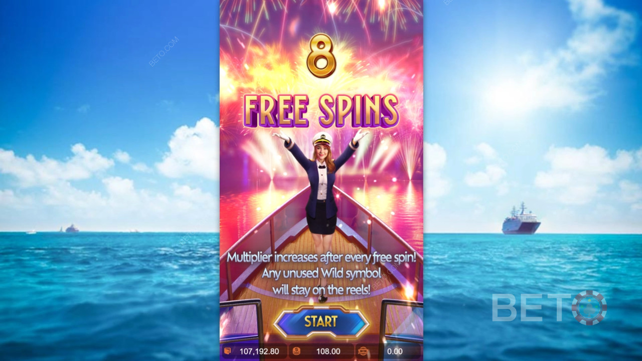 คำอธิบายฟีเจอร์โบนัสใน Cruise Royale โดย PG Soft