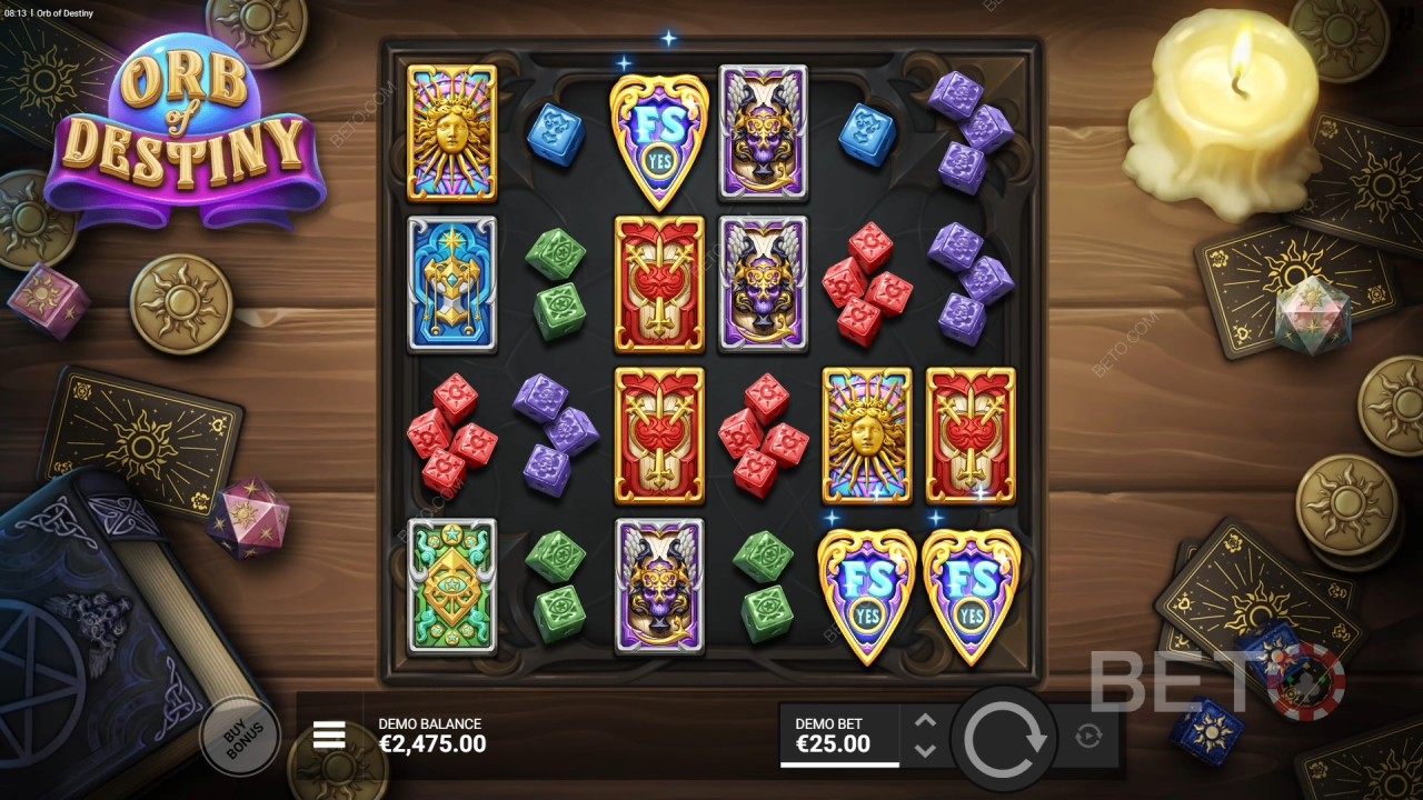 รีวิว Orb of Destiny โดย BETO Slots