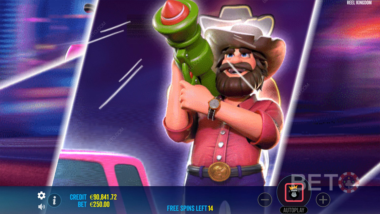 รับรางวัล 5,000 เท่าของเดิมพันของคุณในสล็อตแมชชีน Big Bass Vegas Double Down Deluxe!