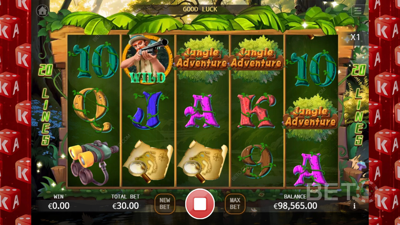 รีวิว Jungle Adventure โดย BETO Slots
