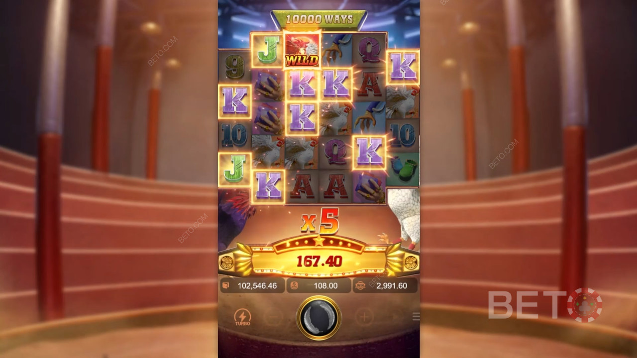วิธีเล่น Rooster Rumble ของ PG Soft