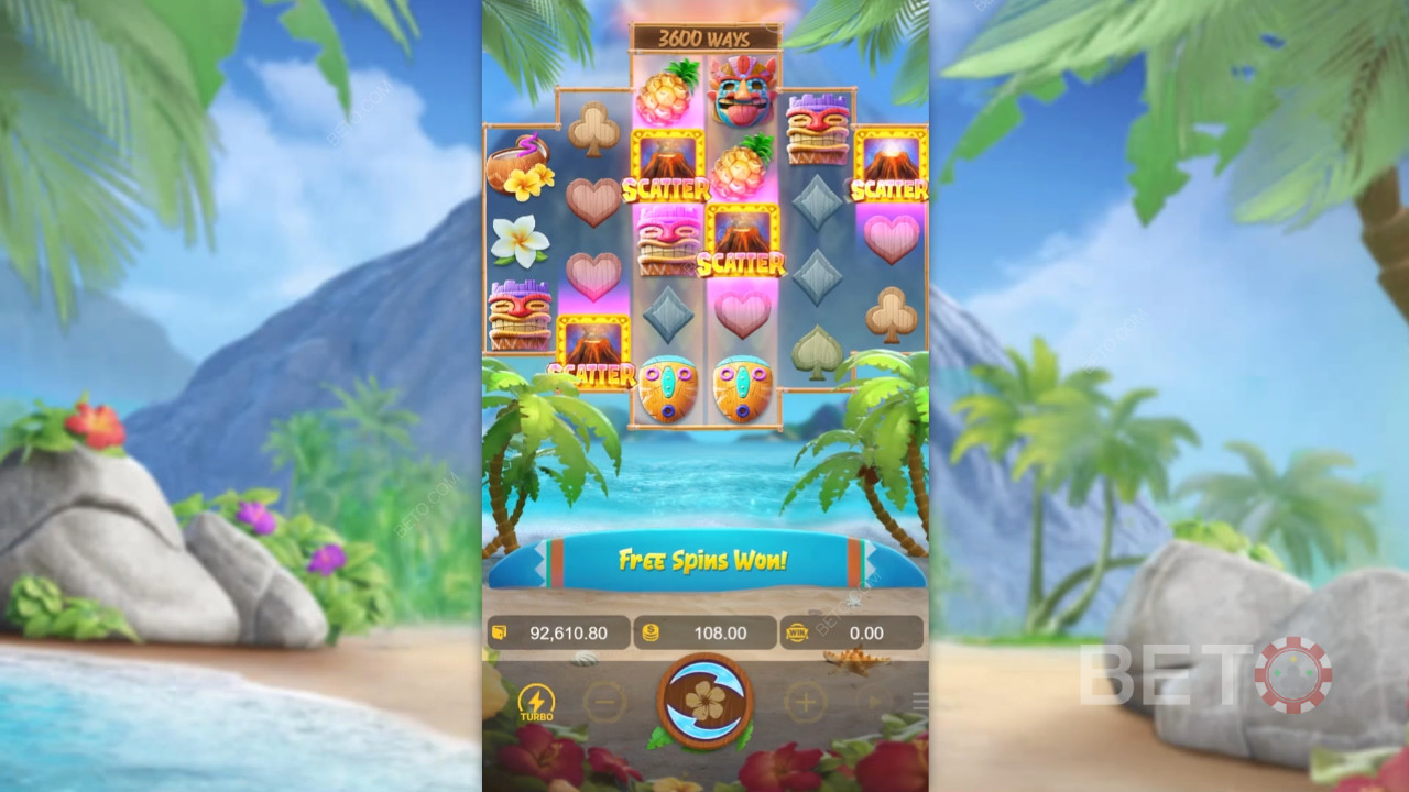 รีวิว Hawaiian Tiki โดย BETO Slots