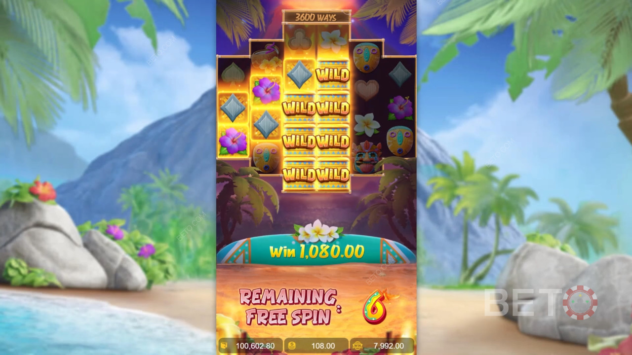 วิธีเล่น Hawaiian Tiki ของ PG Soft