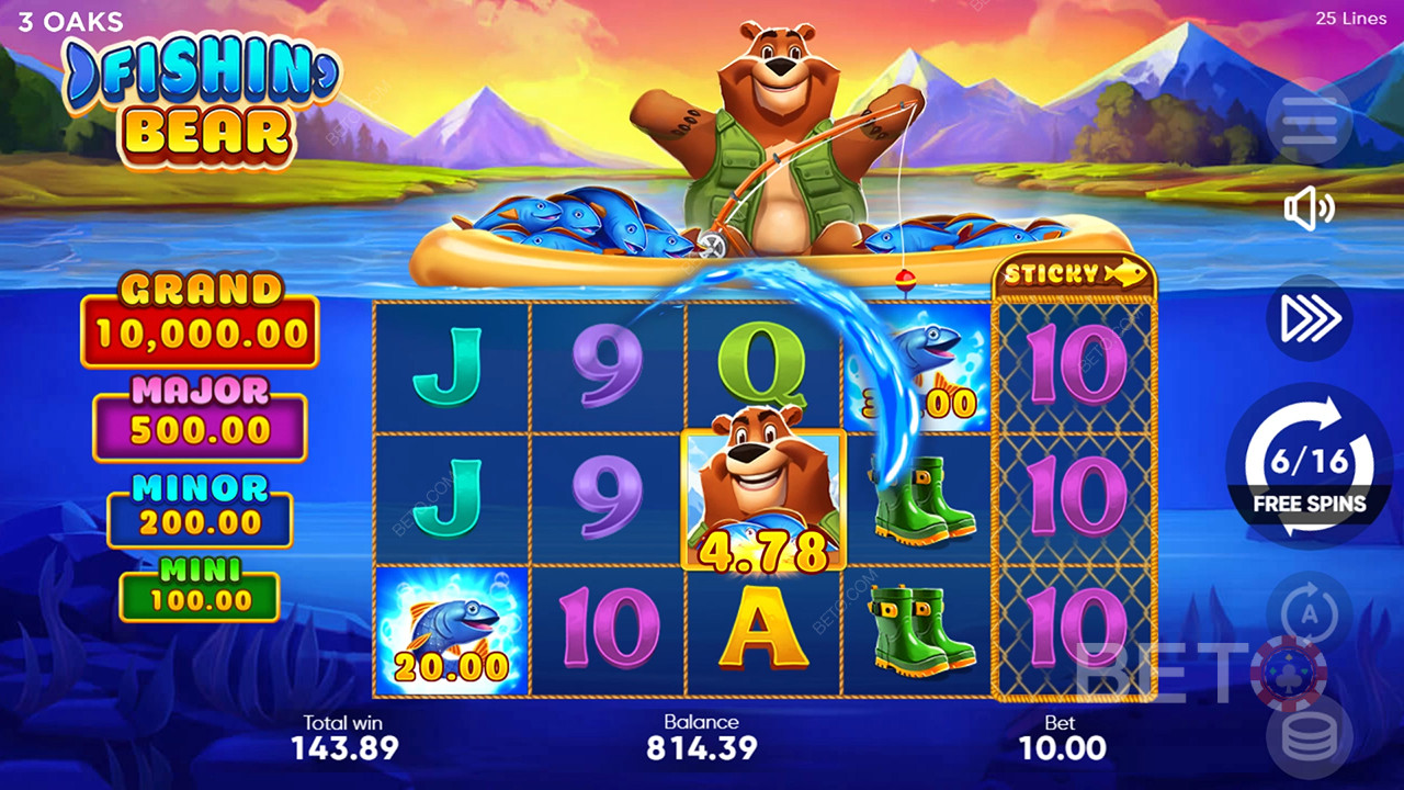 วิธีเล่นเกม Fishin