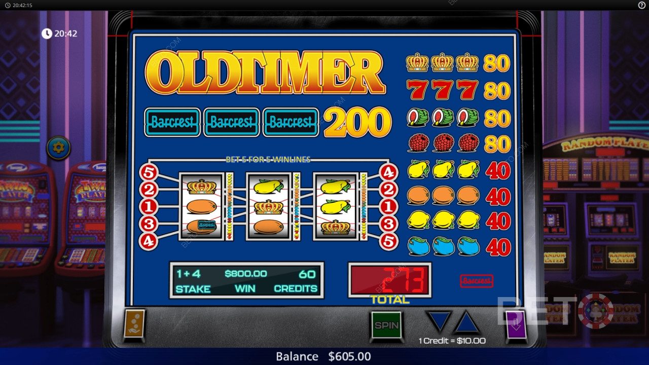 รีวิว Oldtimer โดย BETO Slots