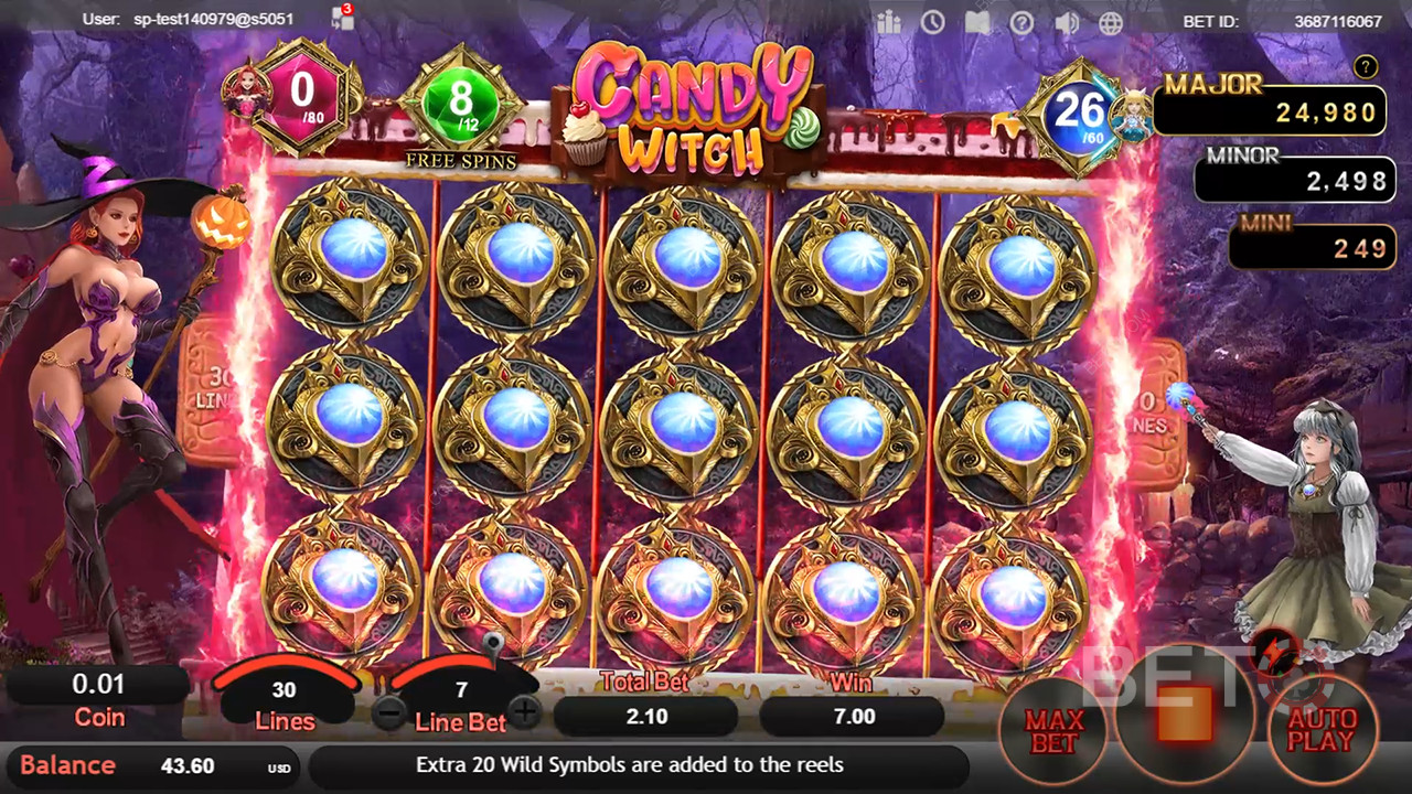 Candy Witch เล่นฟรี