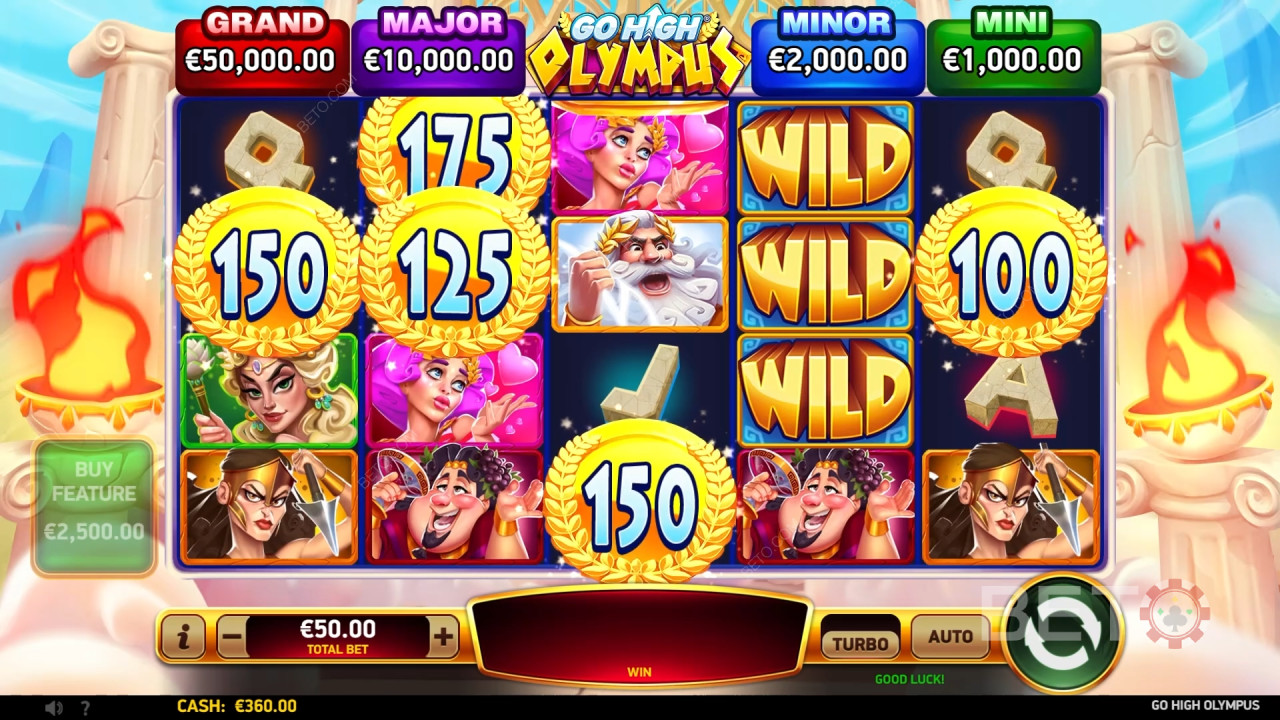 รีวิว Go High Olympus โดย BETO Slots
