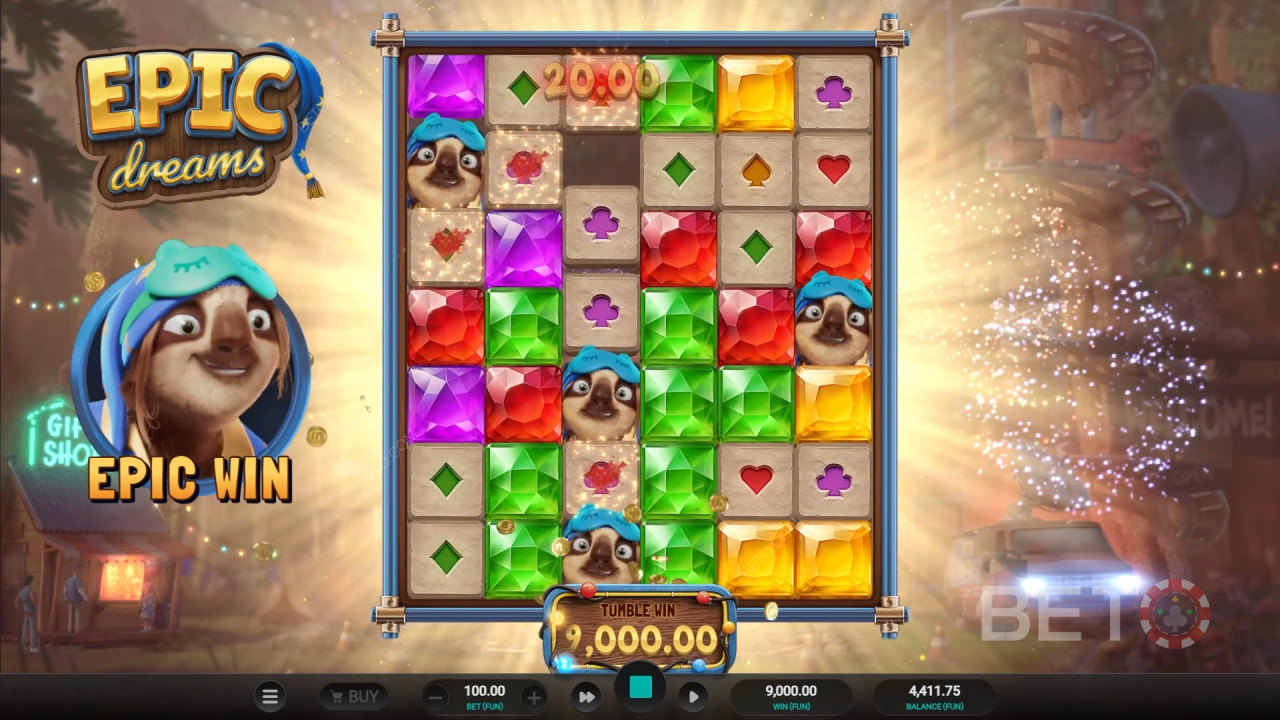 รีวิว Epic Dreams โดย BETO Slots