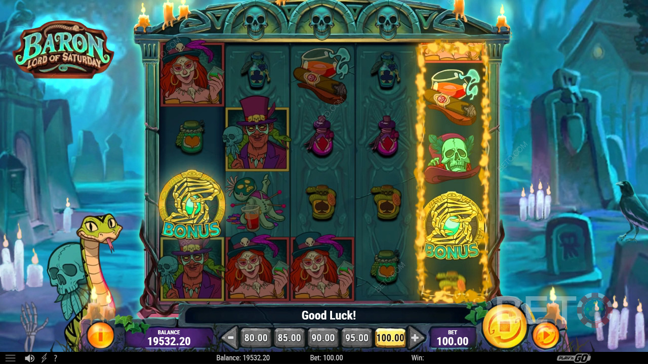รีวิวบารอนลอร์ดแห่งวันเสาร์โดย BETO Slots