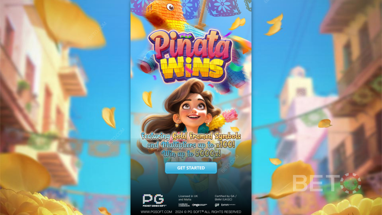 รับรางวัล 5,000 เท่าของเดิมพันของคุณในสล็อตออนไลน์ Pinata Wins!