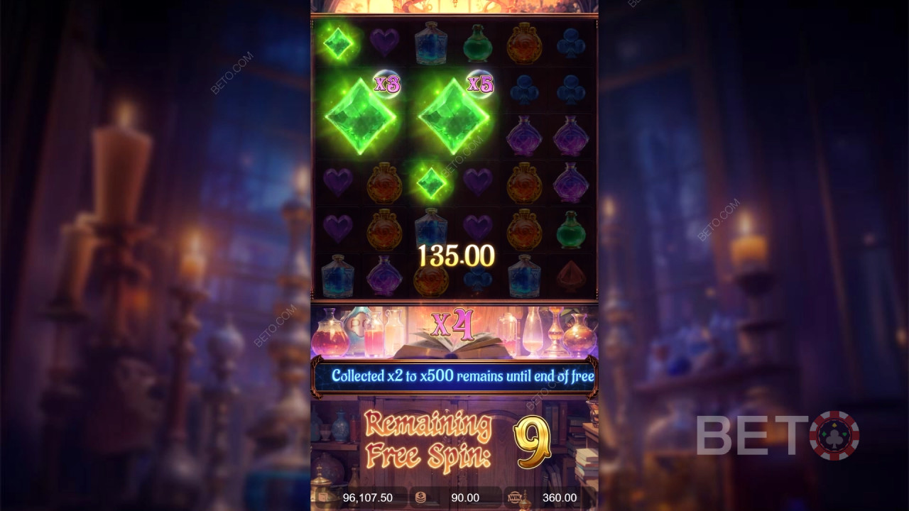 วิธีการเล่น Mystic Potion ของ PG Soft