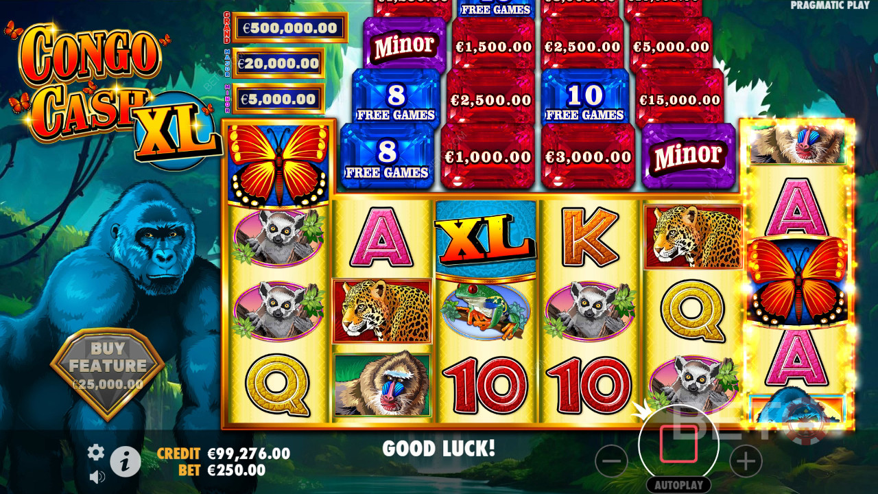 รีวิว Congo Cash XL จาก BETO Slots