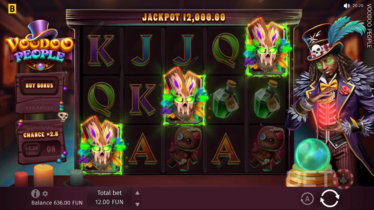 รีวิว Voodoo People โดย BETO Slots