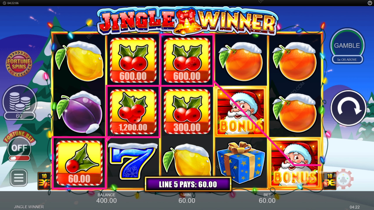 วิธีเล่น Jingle Winner ของ Inspired Gaming