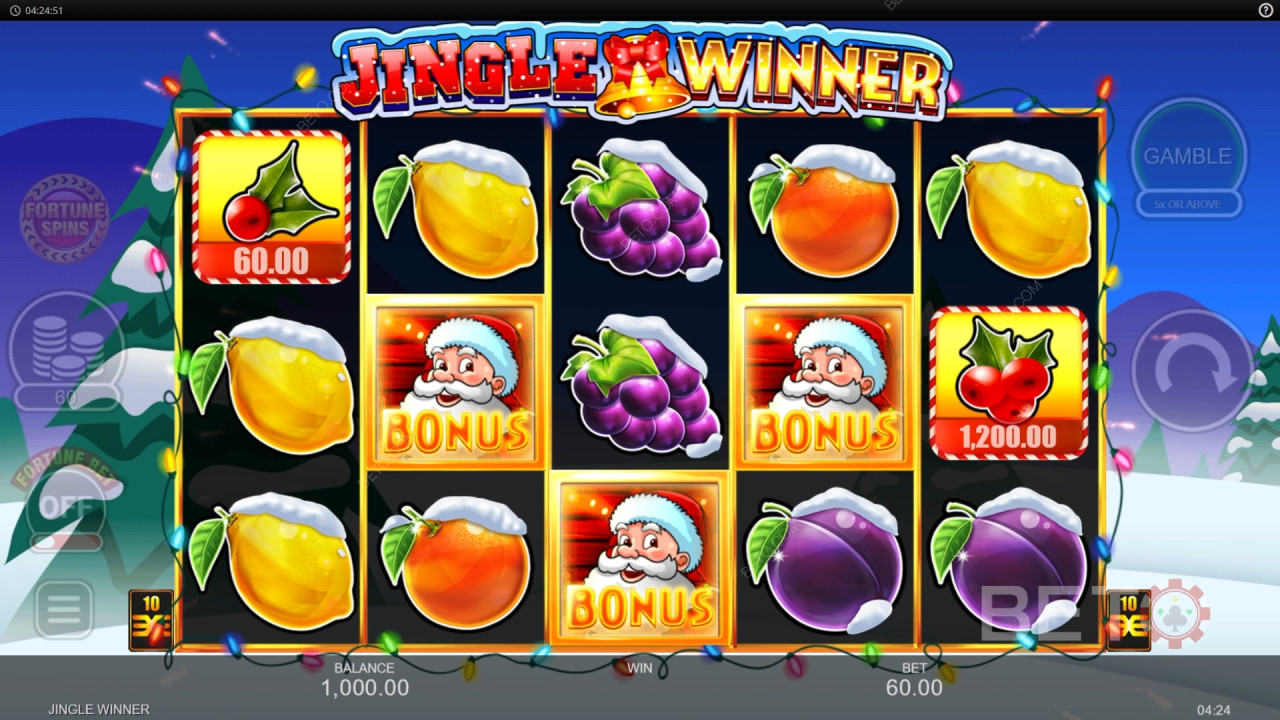 รีวิว Jingle Winner จาก BETO Slots