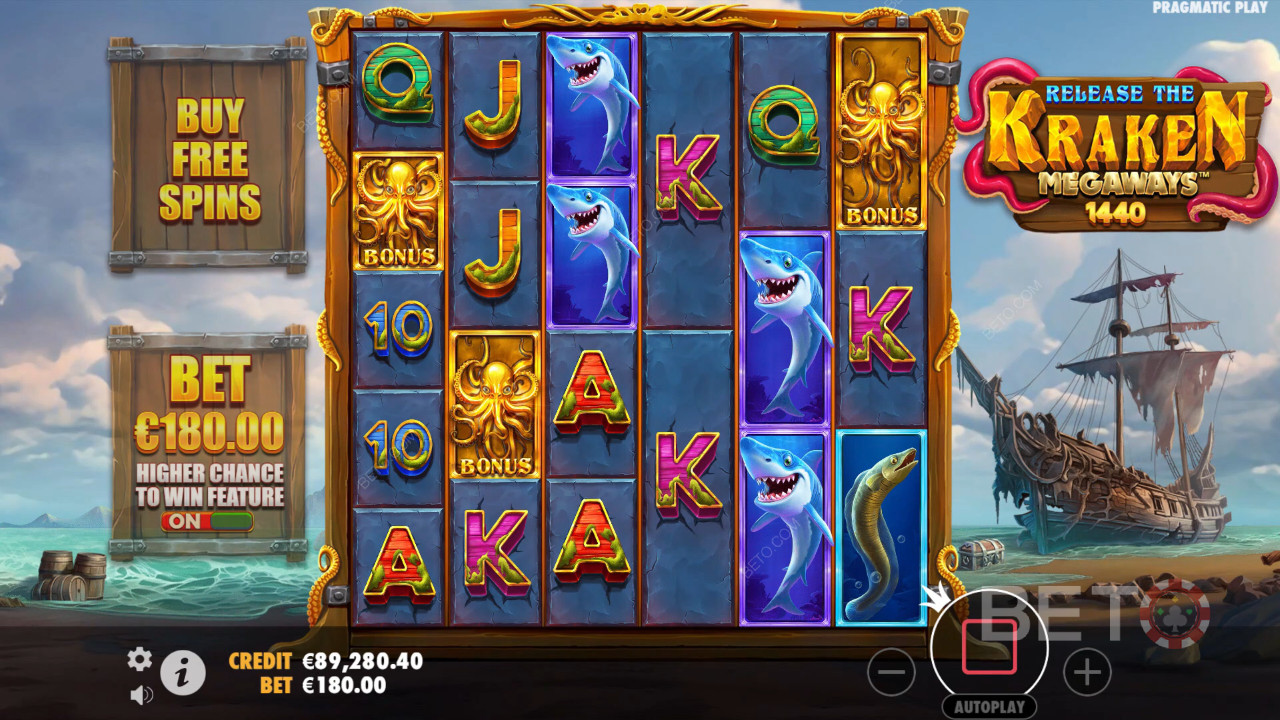 เปิดตัวรีวิว Kraken Megaways โดย BETO Slots