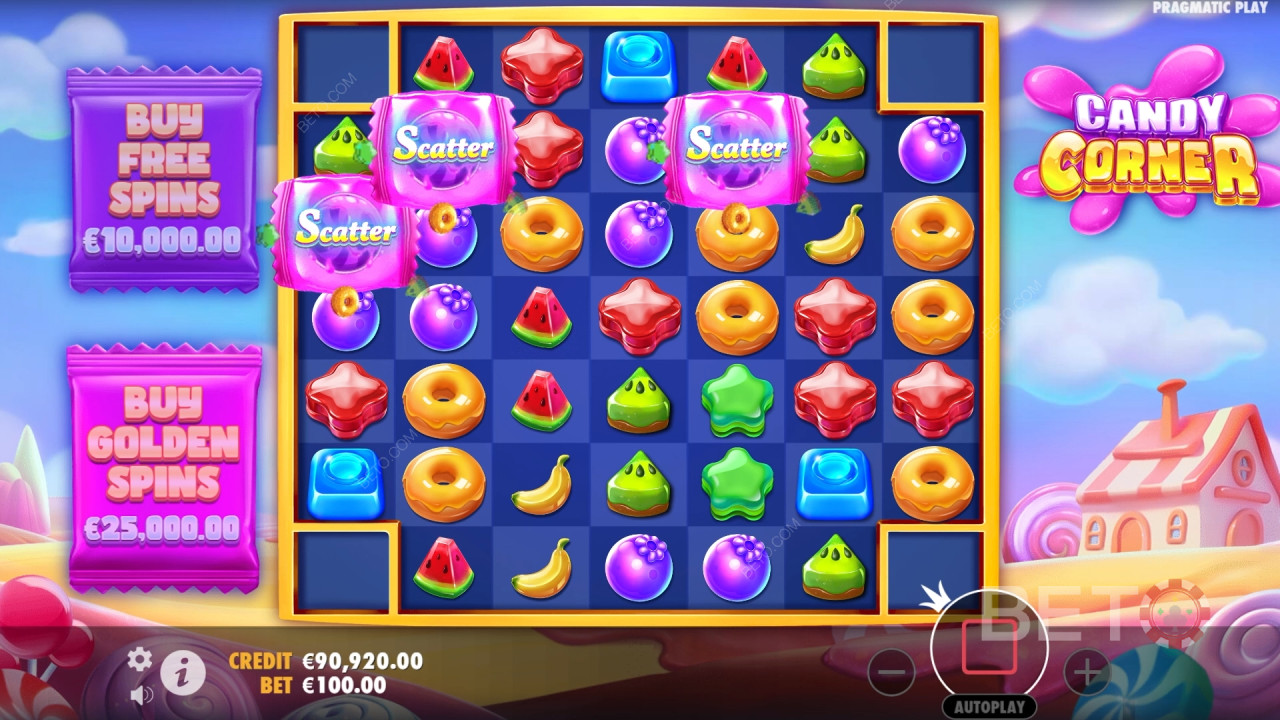 รีวิว Candy Corner โดย BETO Slots