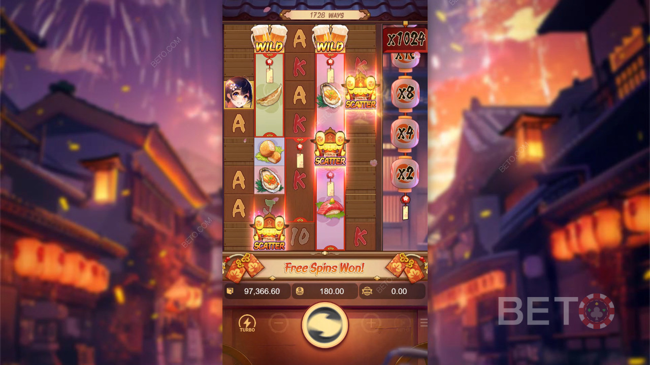 รีวิว Oishi Delights โดย BETO Slots
