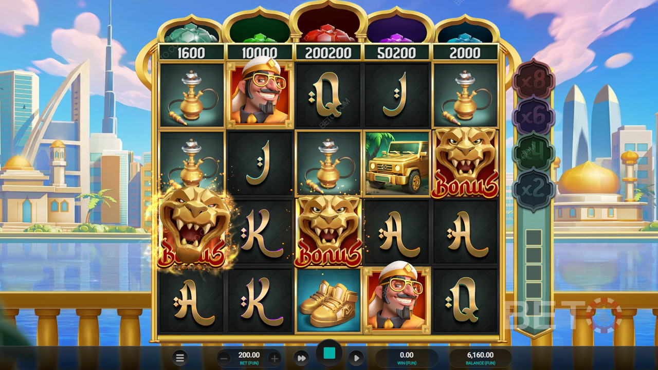 รีวิว Sultan Spins โดย BETO Slots