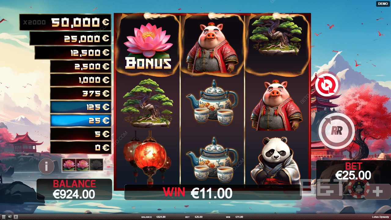 รีวิว Lotus Dynasty โดย BETO Slots