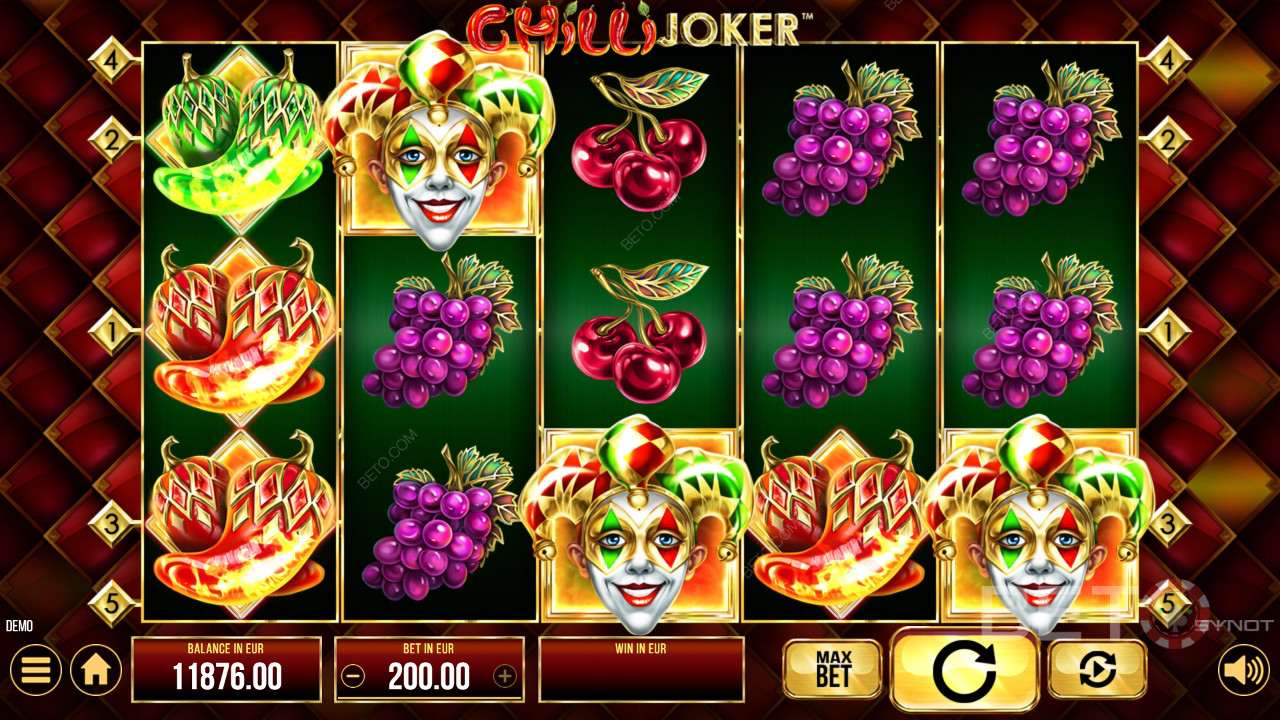 รีวิว Chilli Joker จาก BETO Slots