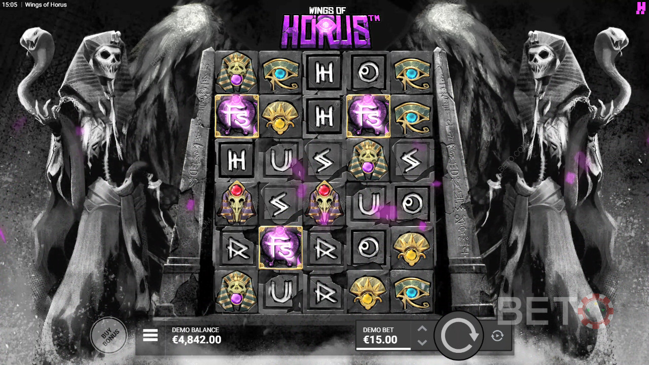 รีวิว Wings of Horus โดย BETO Slots