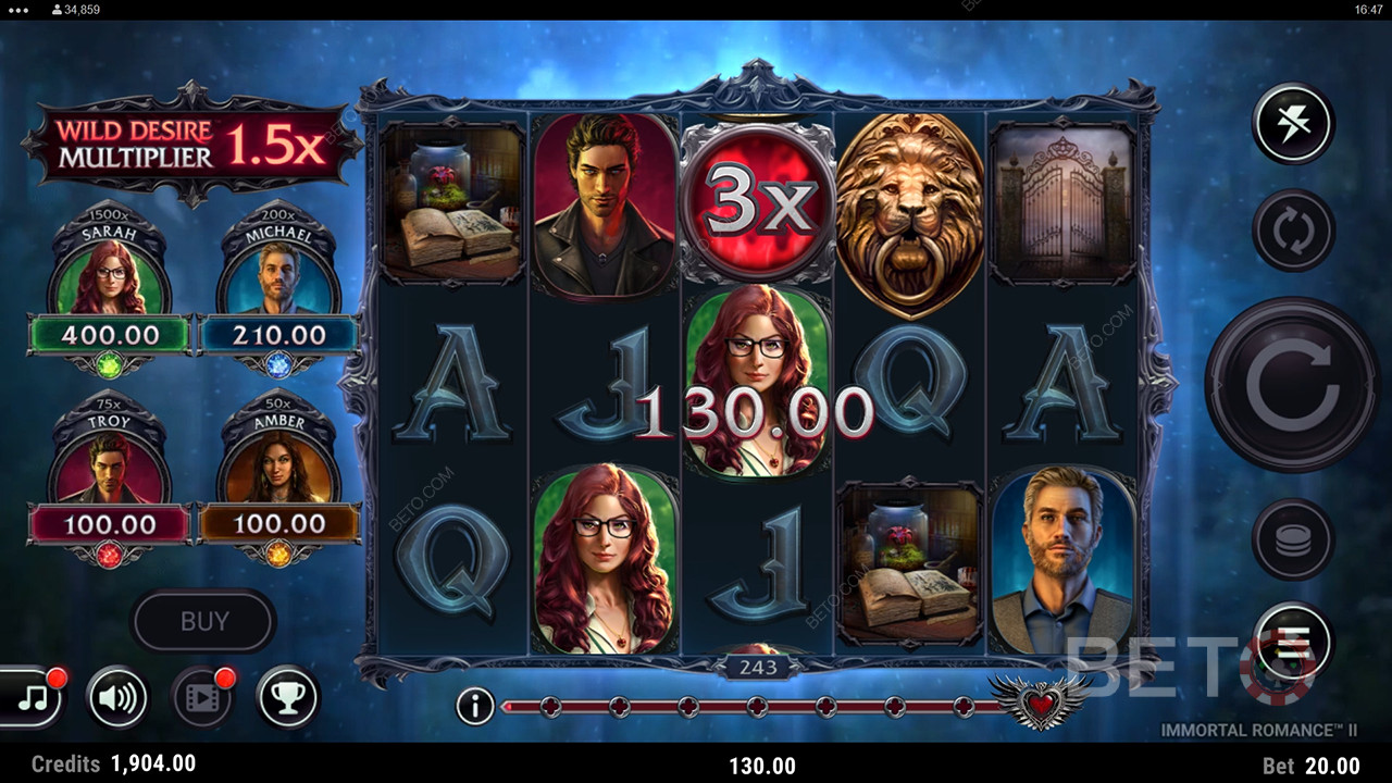 วิธีเล่นเกม Immortal Romance 2 ของ Stormcraft Studios