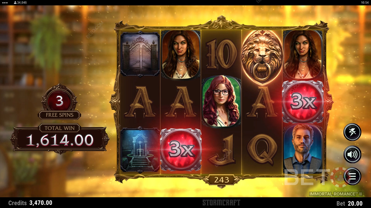 รีวิวเกม Immortal Romance 2 โดย BETO Slots