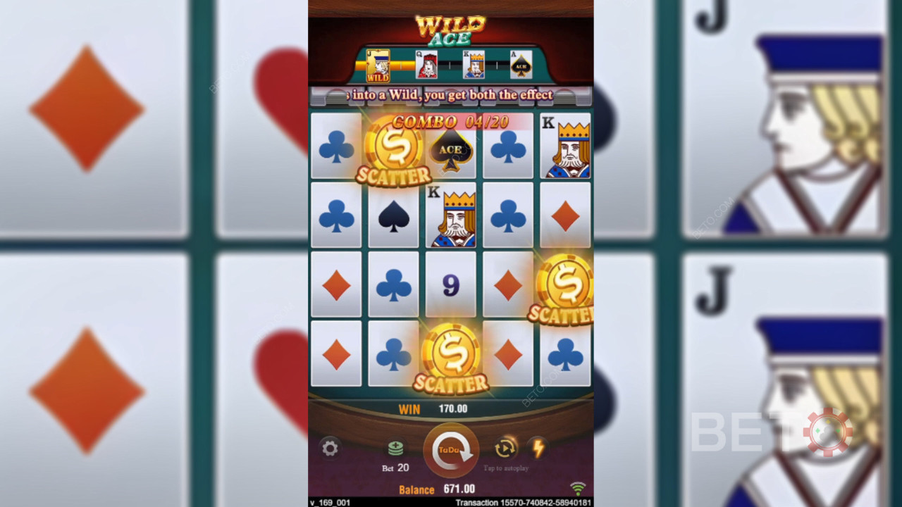 รีวิว Wild Ace โดย BETO Slots