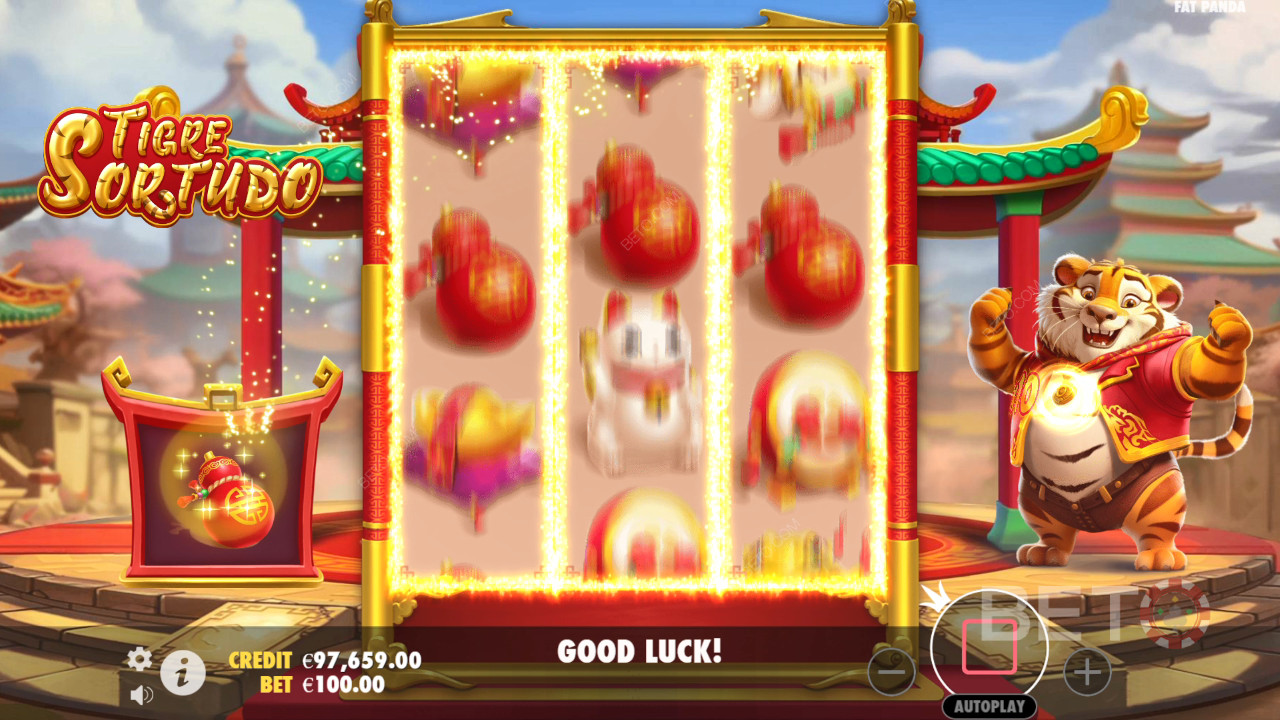 รีวิว Tigre Sortudo โดย BETO Slots