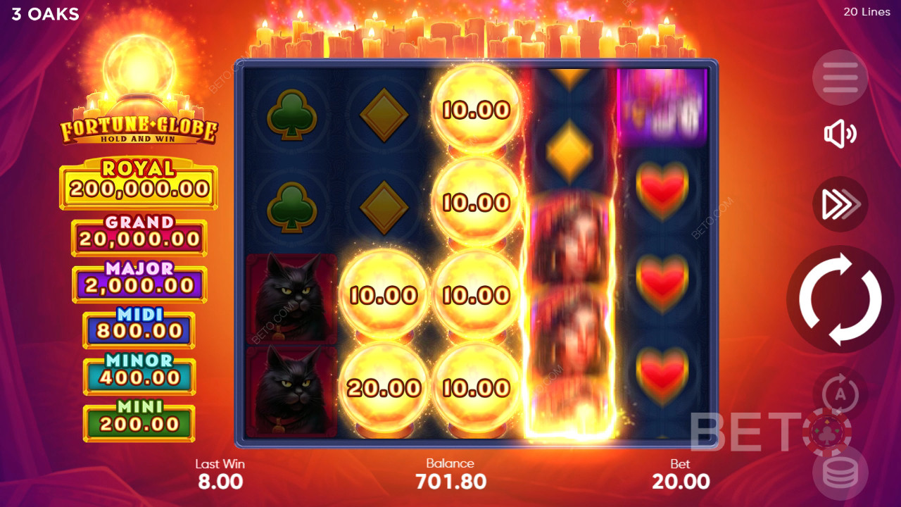 รีวิว Fortune Globe โดย BETO Slots