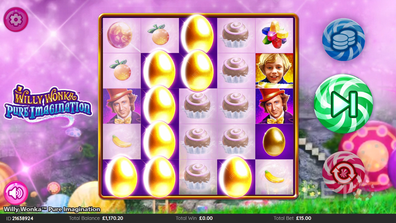 รีวิว Willy Wonka Pure Imagination โดย BETO Slots