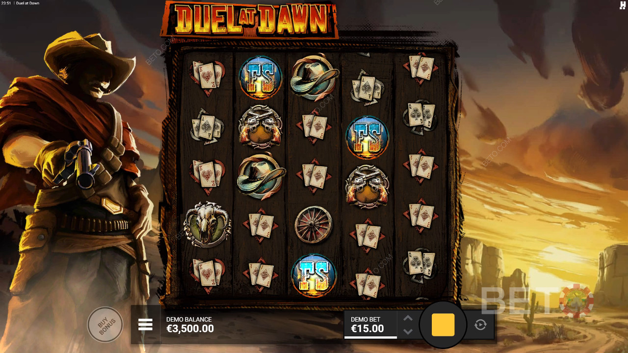 รีวิว Duel At Dawn โดย BETO Slots