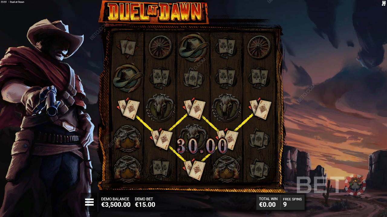ธีมและการออกแบบ: Wild West Showdown